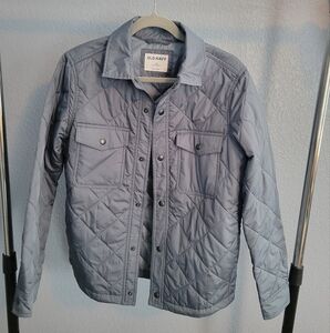 Old Navy Gray Quilted Jacket